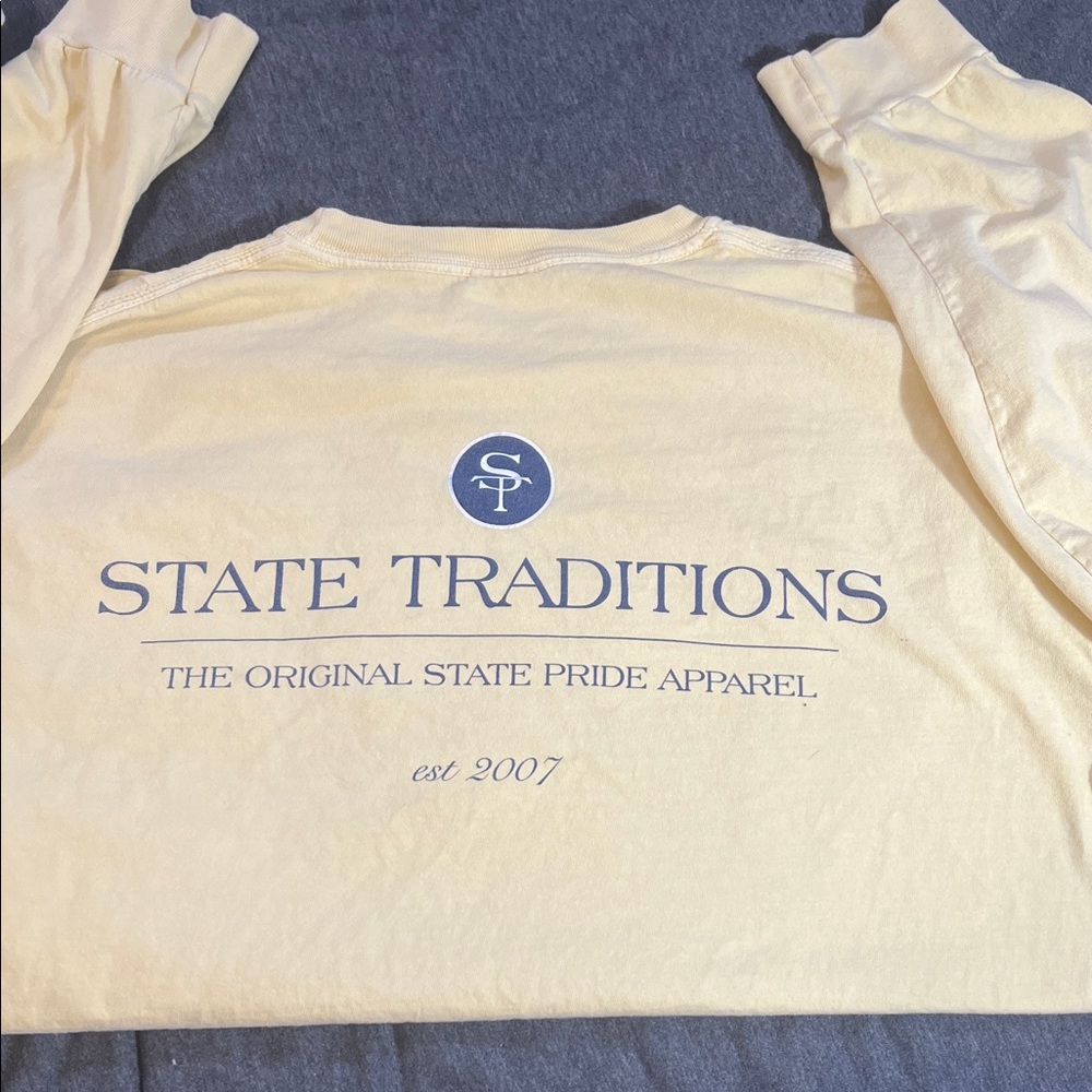 State Traditions Yellow Long Sleeve Shirt